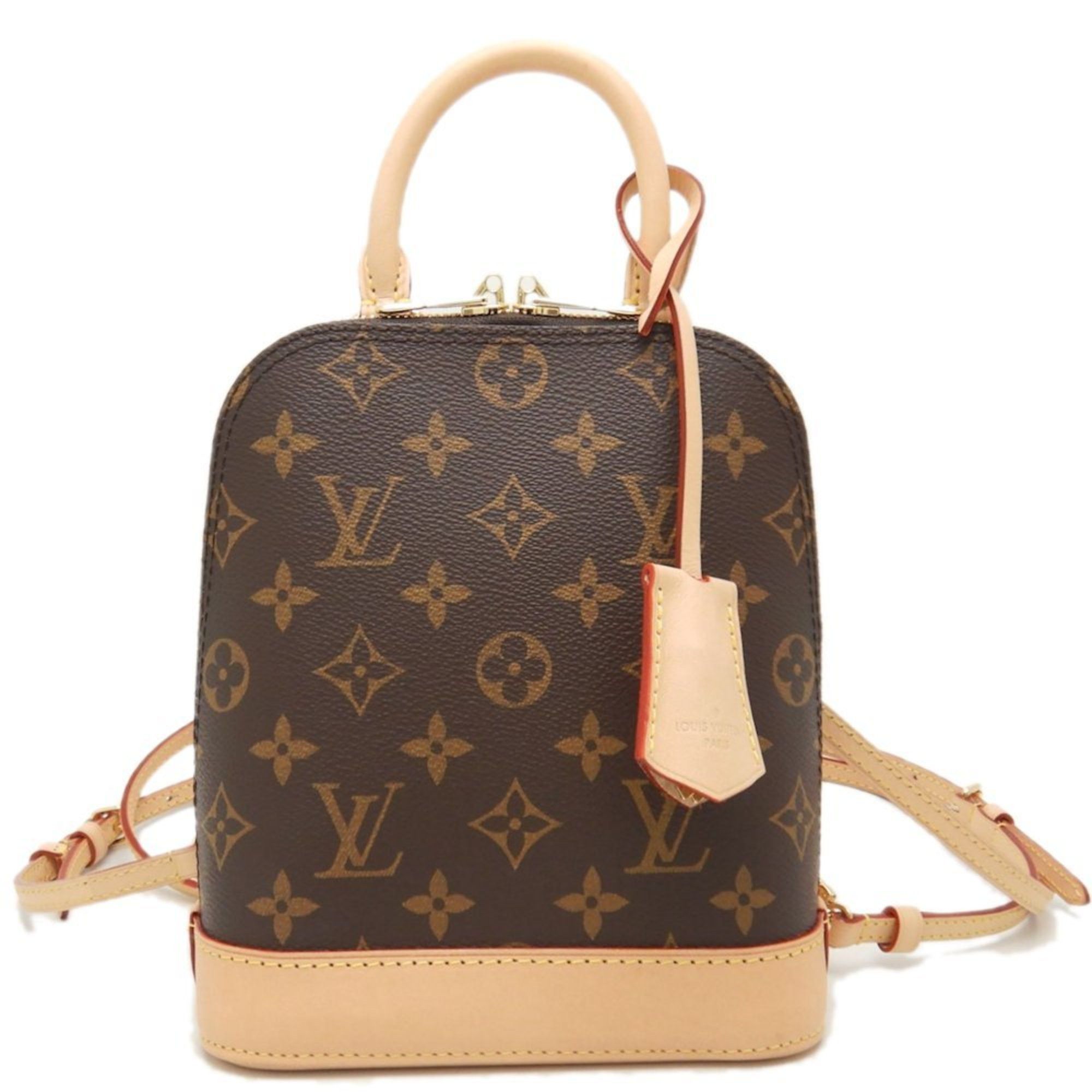 image of Louis Vuitton Monogram Alma Backpack M47132 2024 Brown 251678, Women's