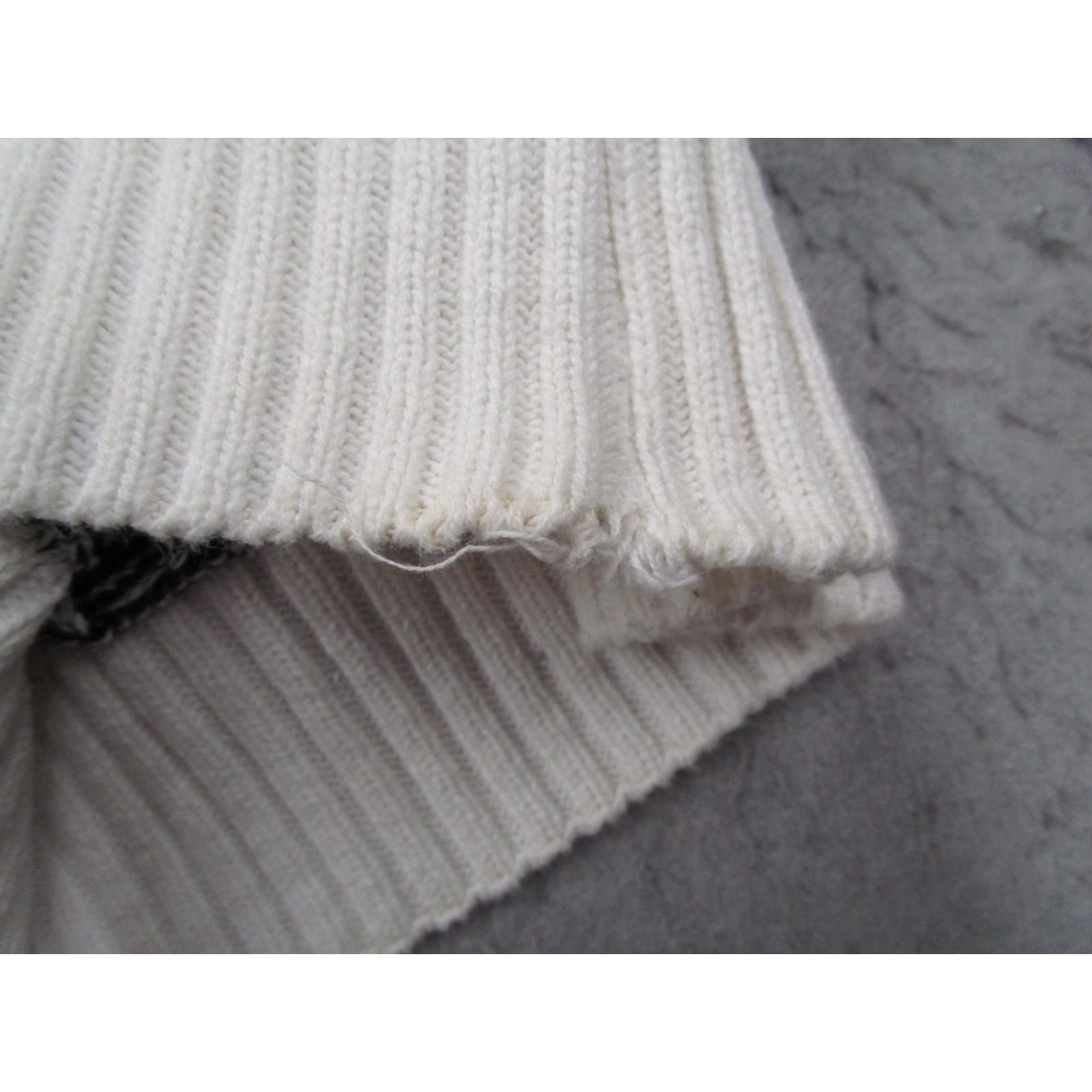 Vintage VINTAGE Towne by London Fog Sweater Mens XL White Geometric Knit Crew 80s 90s Size US XL / EU 56 / 4 - 5 Thumbnail