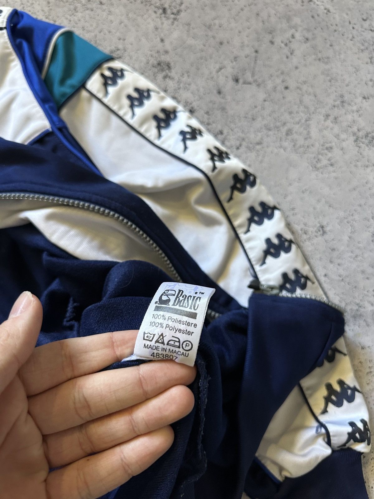 Kappa × Vintage Vintage 90s Kappa Track Jacket Lampas Y2K USA Size US S / EU 44-46 / 1 - 6 Thumbnail