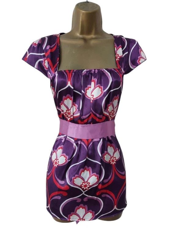 Vintage Atmosphere vintage satin top 14 Size L / US 10 / IT 46 - 1 Thumbnail