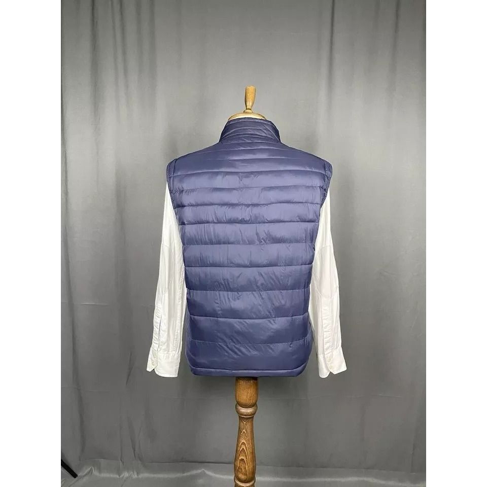 Boggi Boggi Men's Blue Down Insulated Puffer Vest Size 3XL Size US XXL / EU 58 / 5 - 6 Thumbnail