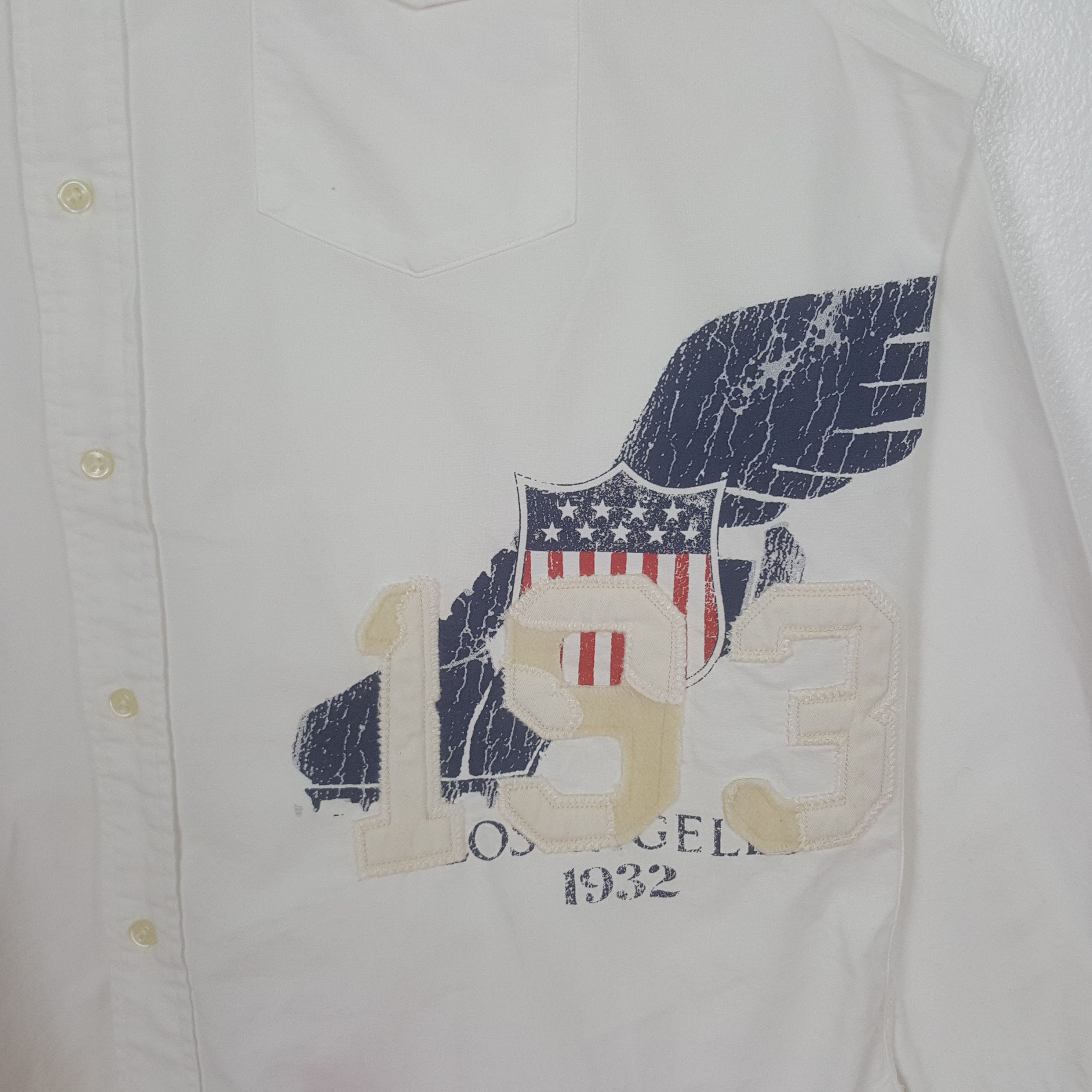 Ralph Lauren Vintage Ralph Lauren American 1932 Shirt Button Up C319N21 Size US XXL / EU 58 / 5 - 2 Thumbnail
