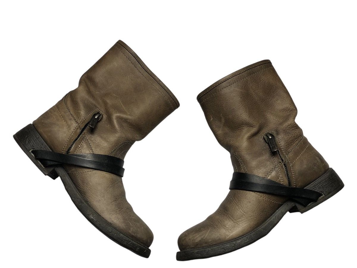 Dirk Bikkembergs Dirk Bikkembergs Lace Trough Heel Hole leather boots Size US 8 / IT 38 - 3 Thumbnail