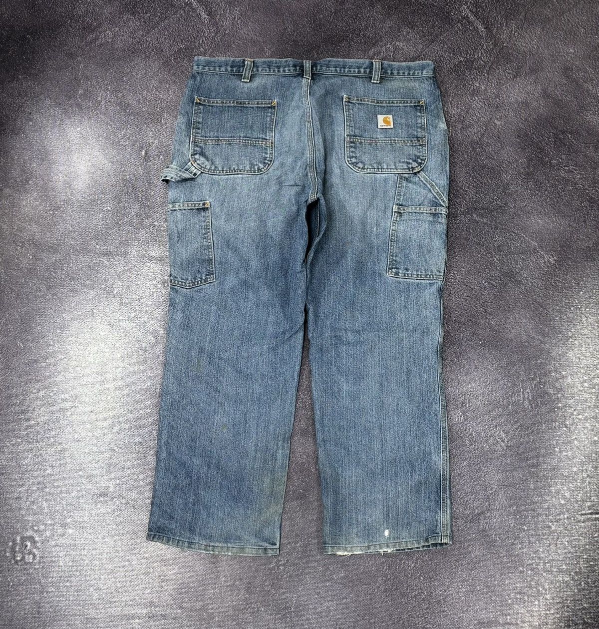 Carhartt Vintage Carhartt USA Faded Light Blue Rare Hype Baggy Jeans Size US 40 / EU 56 - 1 Thumbnail