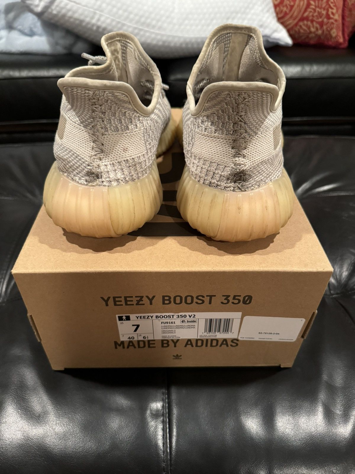 Adidas ADIDAS YEEZY BOOST 350 V2 ‘LUNDMARK’ (NON-REFLECTIVE) SIZE 7 Size US 7 / EU 40 - 2 Thumbnail