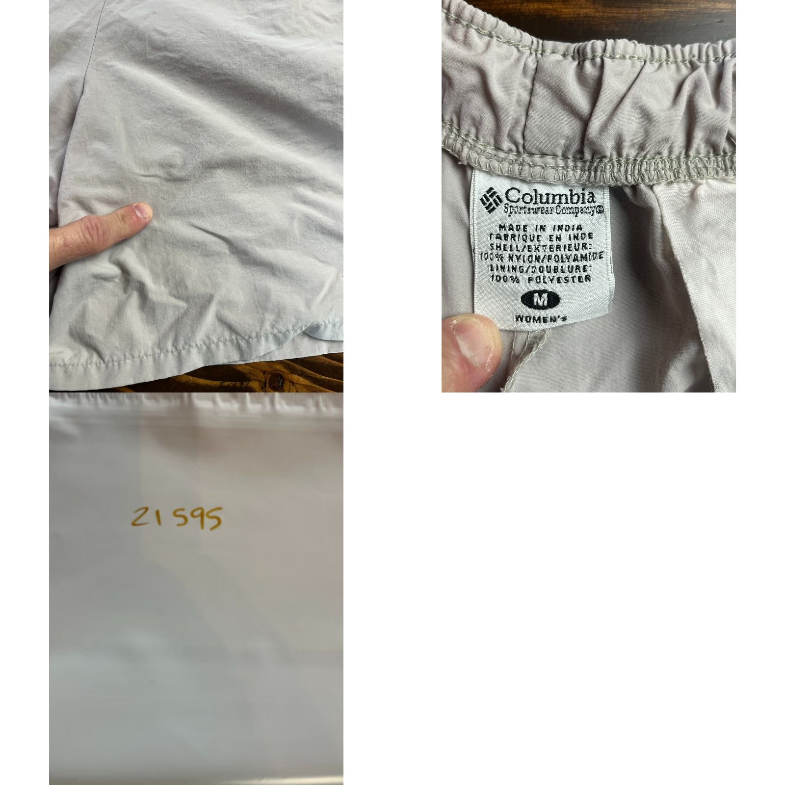 Vintage Columbia Shorts Women's Medium Tan Fishing/Hiking Cargo Pockets Size 32" / US 10 / IT 46 - 8 Thumbnail