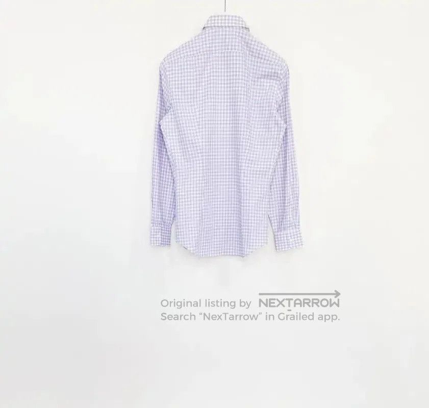 Prada Prada Purple Cotton Long Sleeve Shirt Large. Size US L / EU 52-54 / 3 - 5 Thumbnail