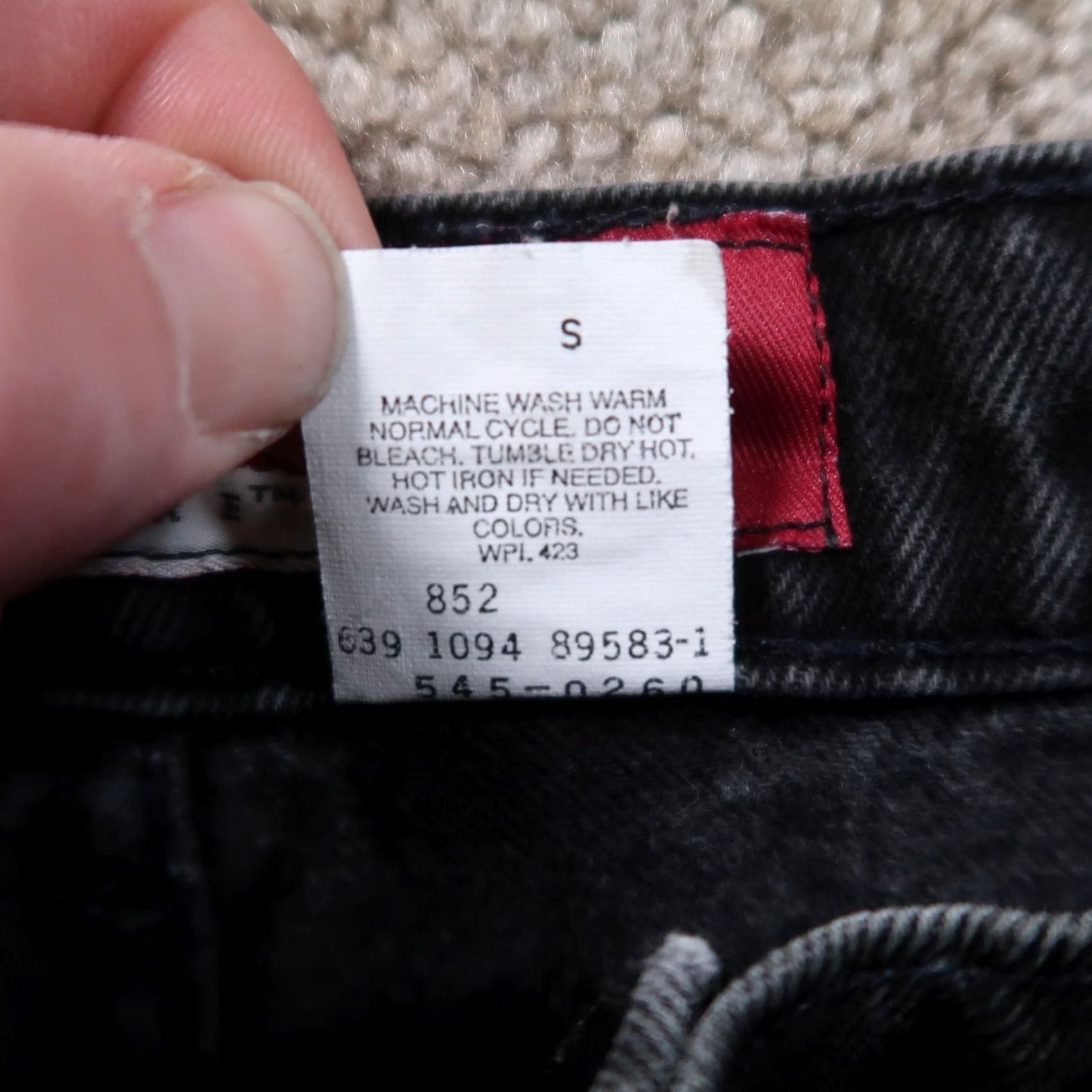 Levi's VINTAGE Levi's 545 Jeans Men 36x30 Black Denim Loose Tapered 90s Brown Tab Women's? Mens Size US 36 / EU 52 - 3 Thumbnail