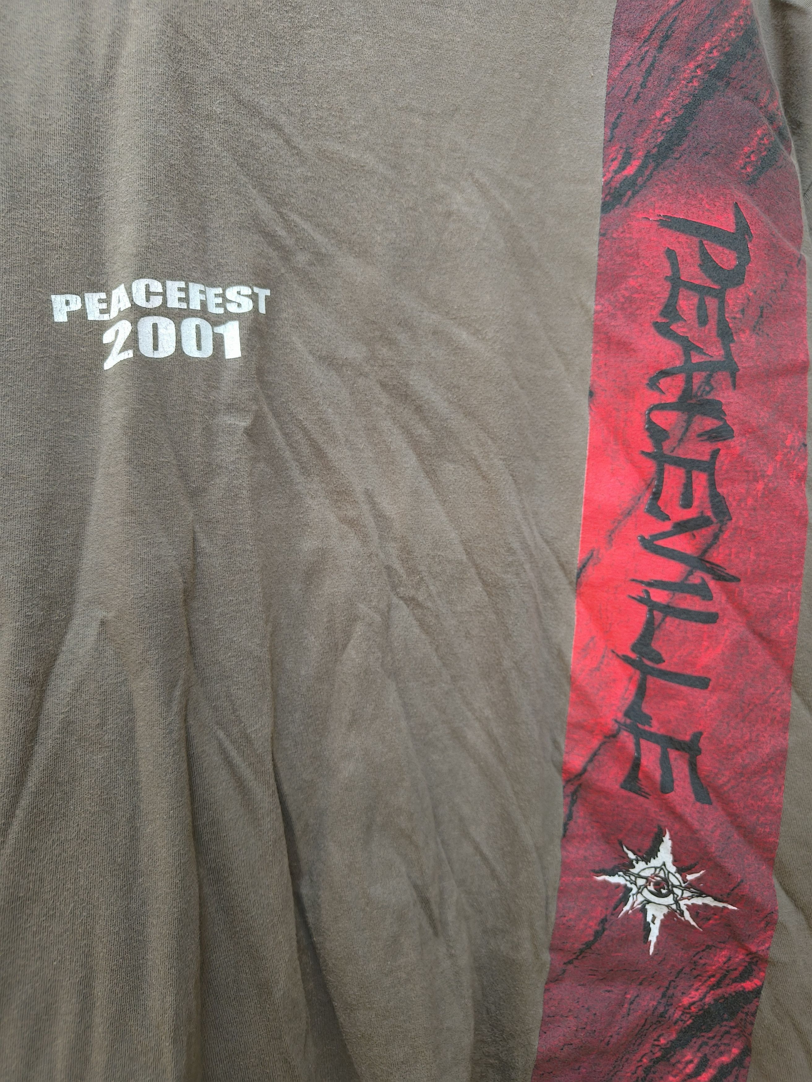 Band Tees Vtg 2001 Peacefest (Peaceville records) shirt Size US XL / EU 56 / 4 - 2 Thumbnail