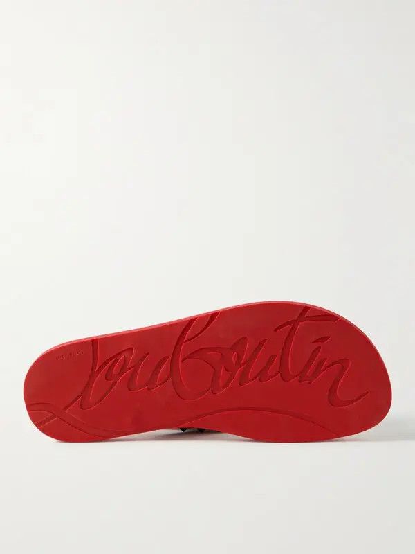 Christian Louboutin o1s1wg110925 Sandals in Red Size US 10 / IT 40 - 3 Thumbnail