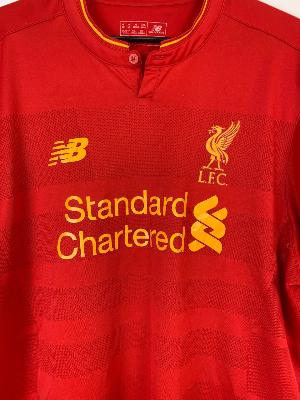 New Balance New Balance Liverpool FC 2016-17 Home Shirt Size US XL / EU 56 / 4 - 2 Thumbnail