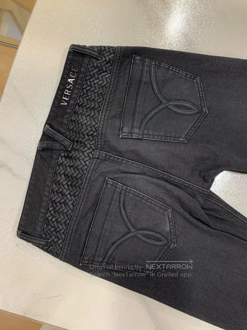 Versace Versace Grey jeans Size US 29 - 3 Thumbnail