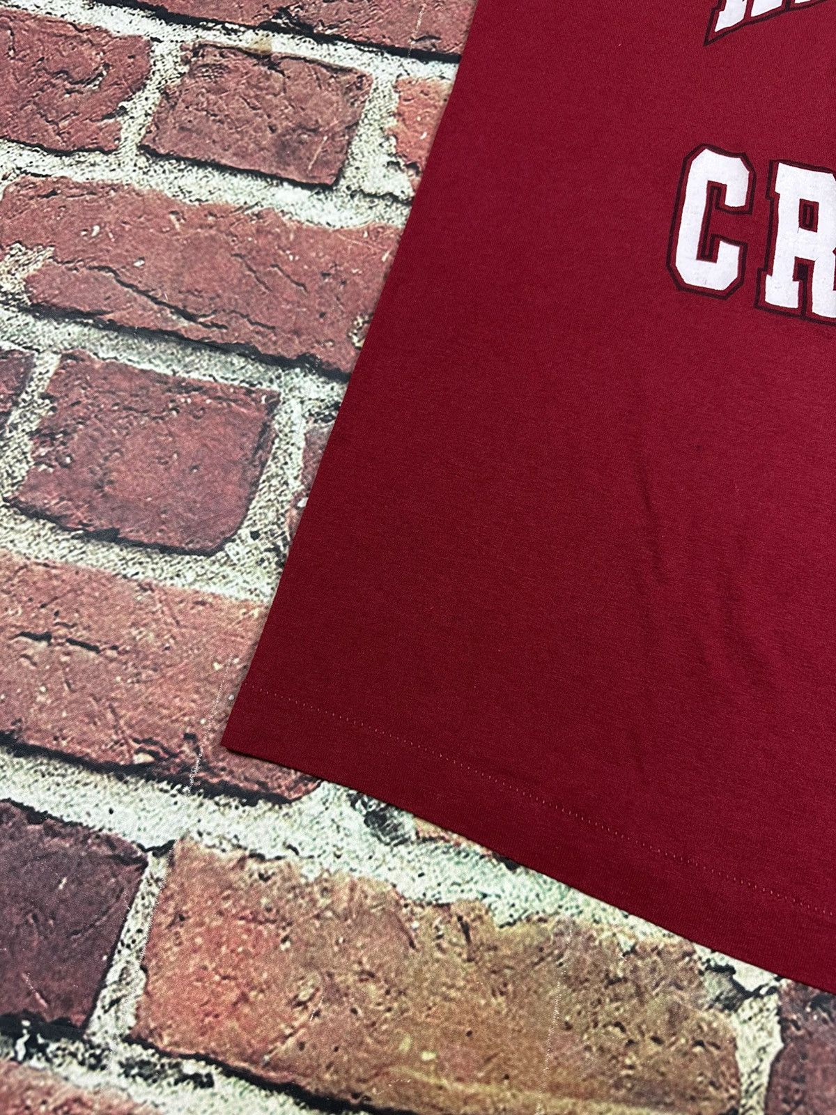 Trench USA Vintage Harvard University Crimson T Shirt Single Stitch USA Size US L / EU 52-54 / 3 - 11 Thumbnail