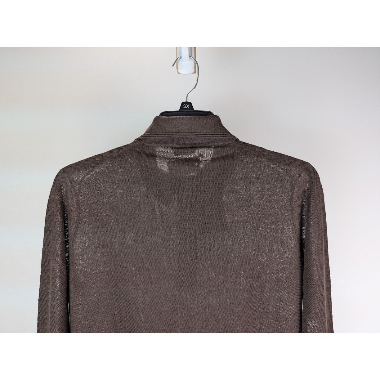 Tom Ford o1rshd1 Knitwear Polo Shirt in Ebony Size US M / EU 48-50 / 2 - 11 Thumbnail