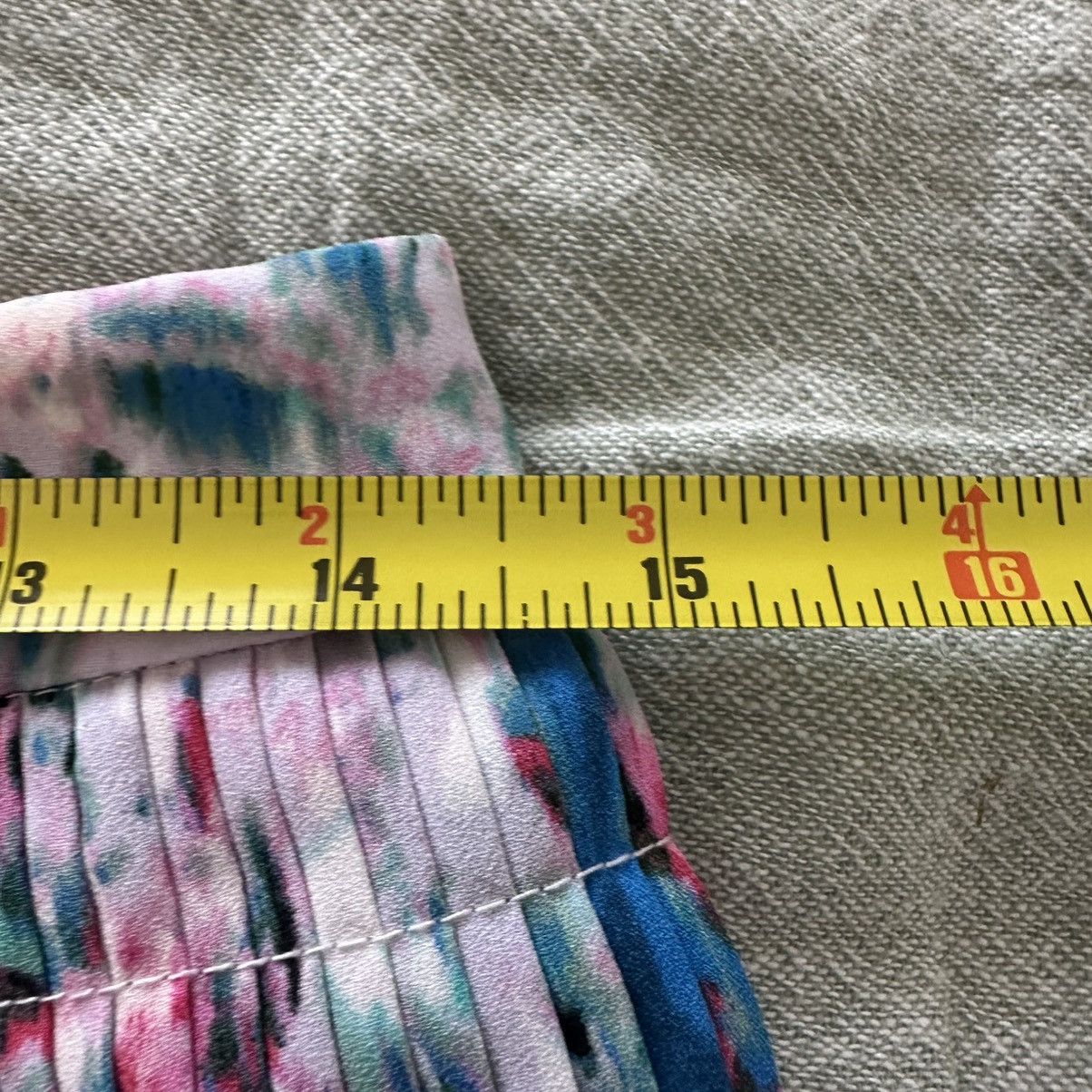 J.Crew J. Crew Tiered Abstract Watercolor Skirt Size 4 Size 27" / US 4 / IT 40 - 5 Thumbnail