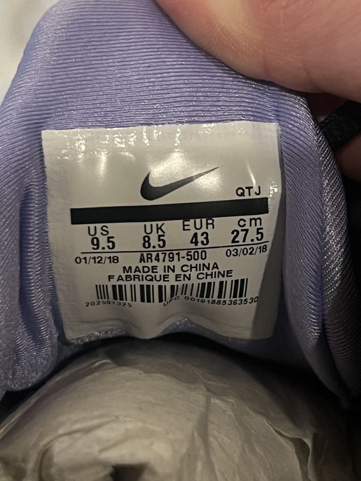 Nike Nike Air Vapormax Plus 'BE TRUE' Size US 9.5 / EU 42-43 - 6 Thumbnail