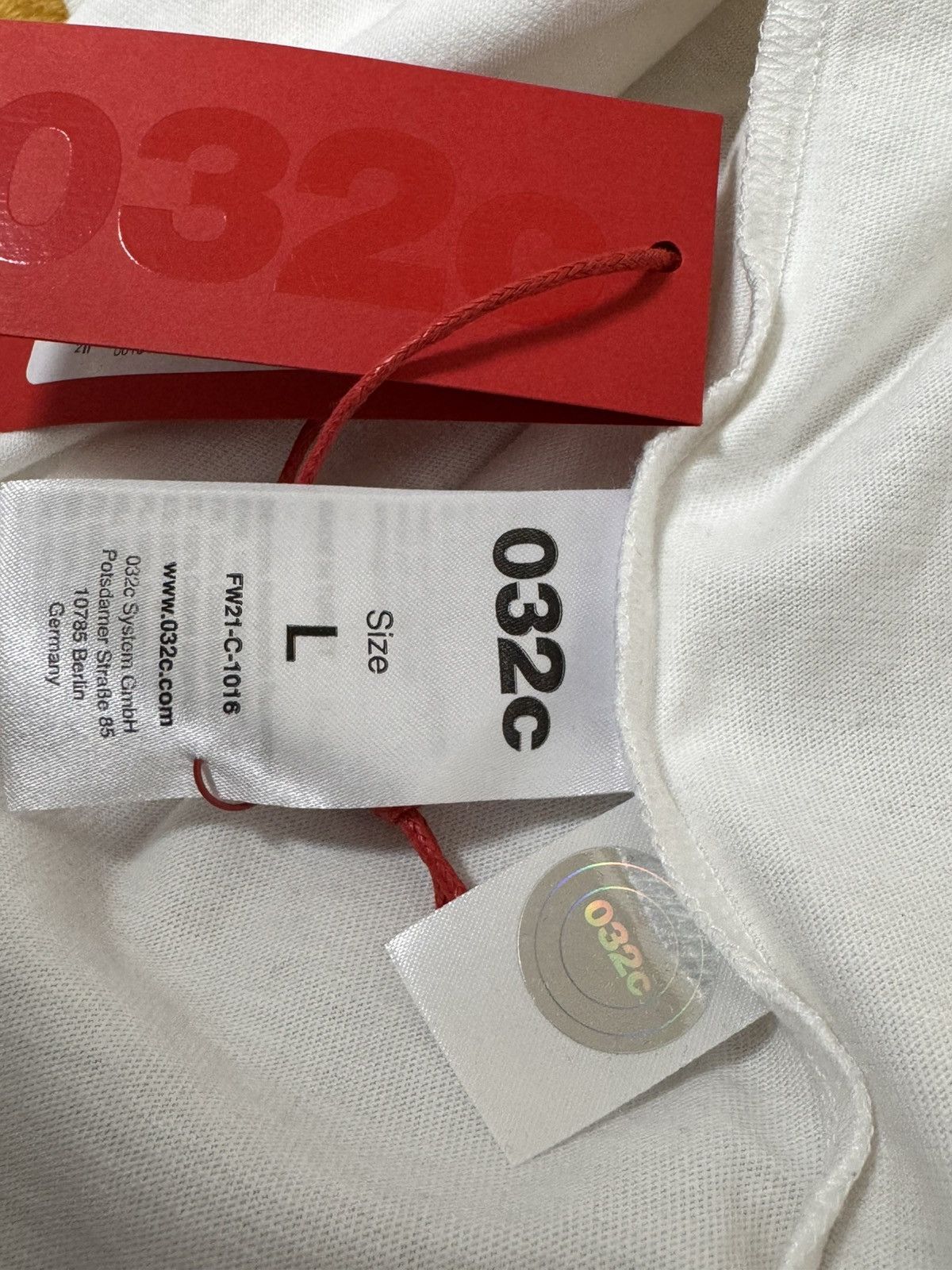 032c New T Shirt 032c. L Size US L / EU 52-54 / 3 - 2 Thumbnail