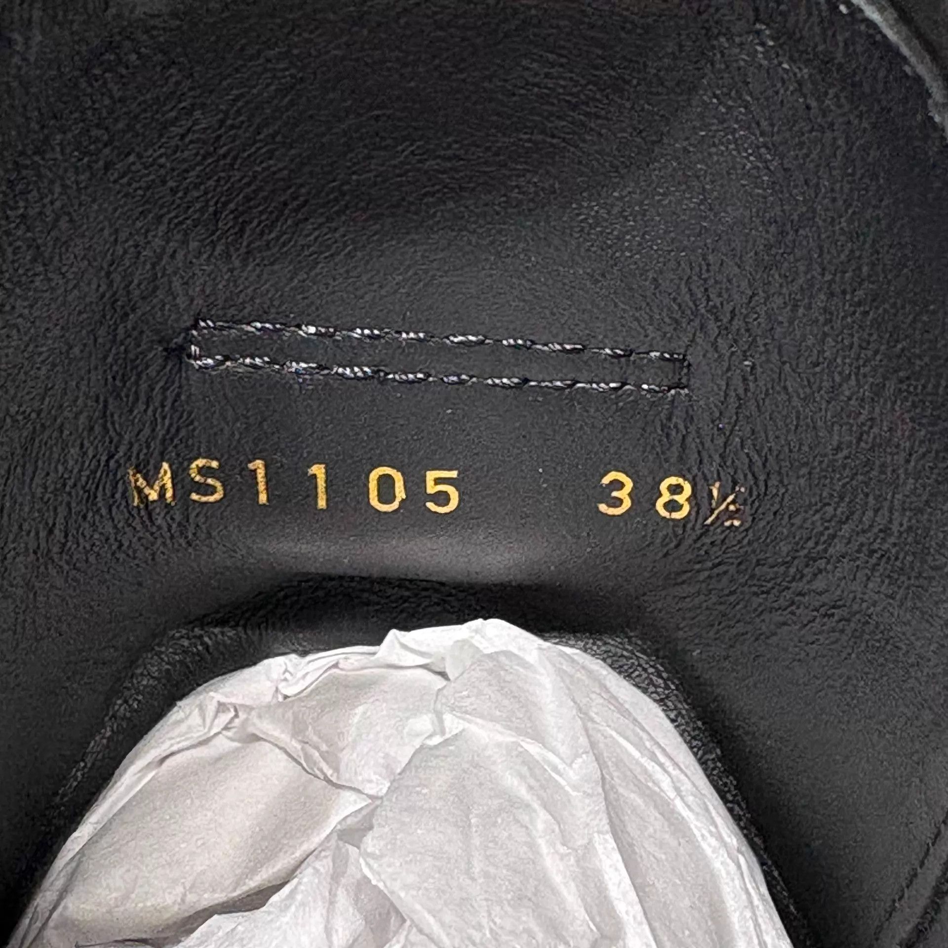 Louis Vuitton LV Black Monogram High Top Sneakers UK4.5 EU38.5 Size US 8 / IT 38 - 8 Thumbnail