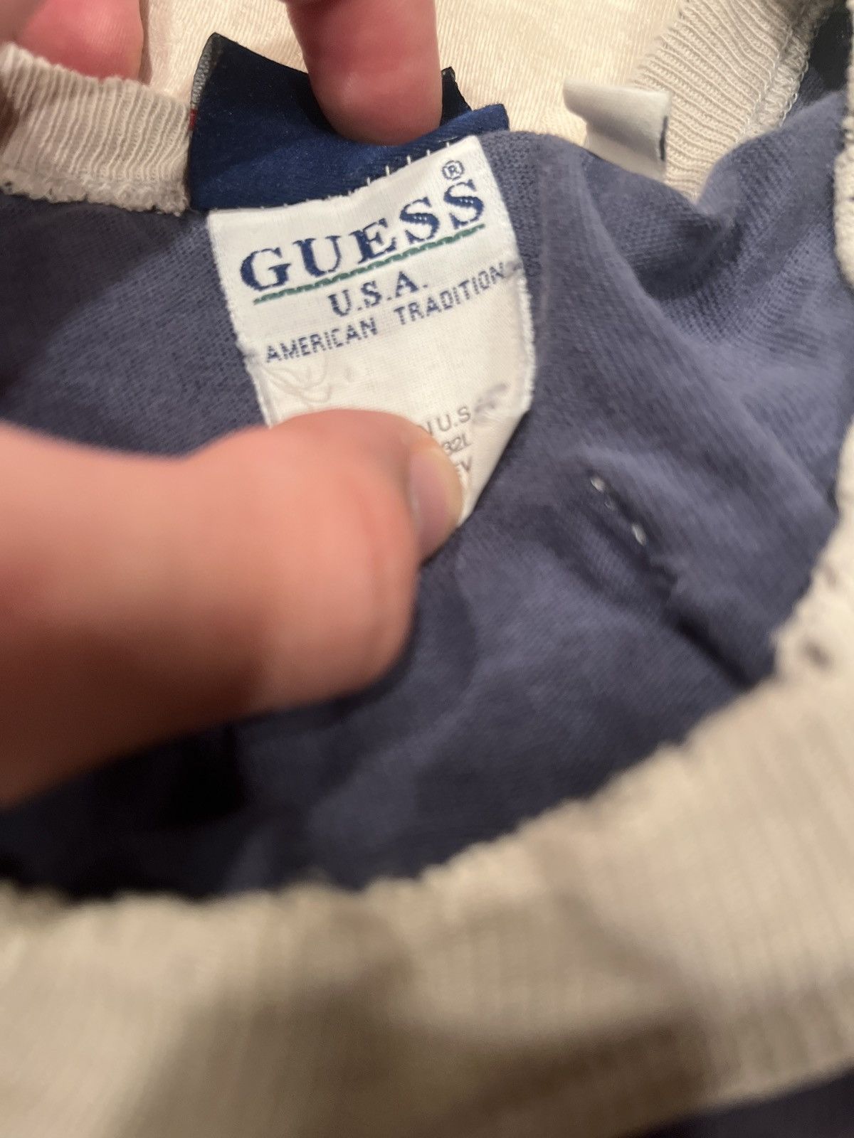 Guess Vintage guess jeans t shirt Size US XL / EU 56 / 4 - 1 Thumbnail