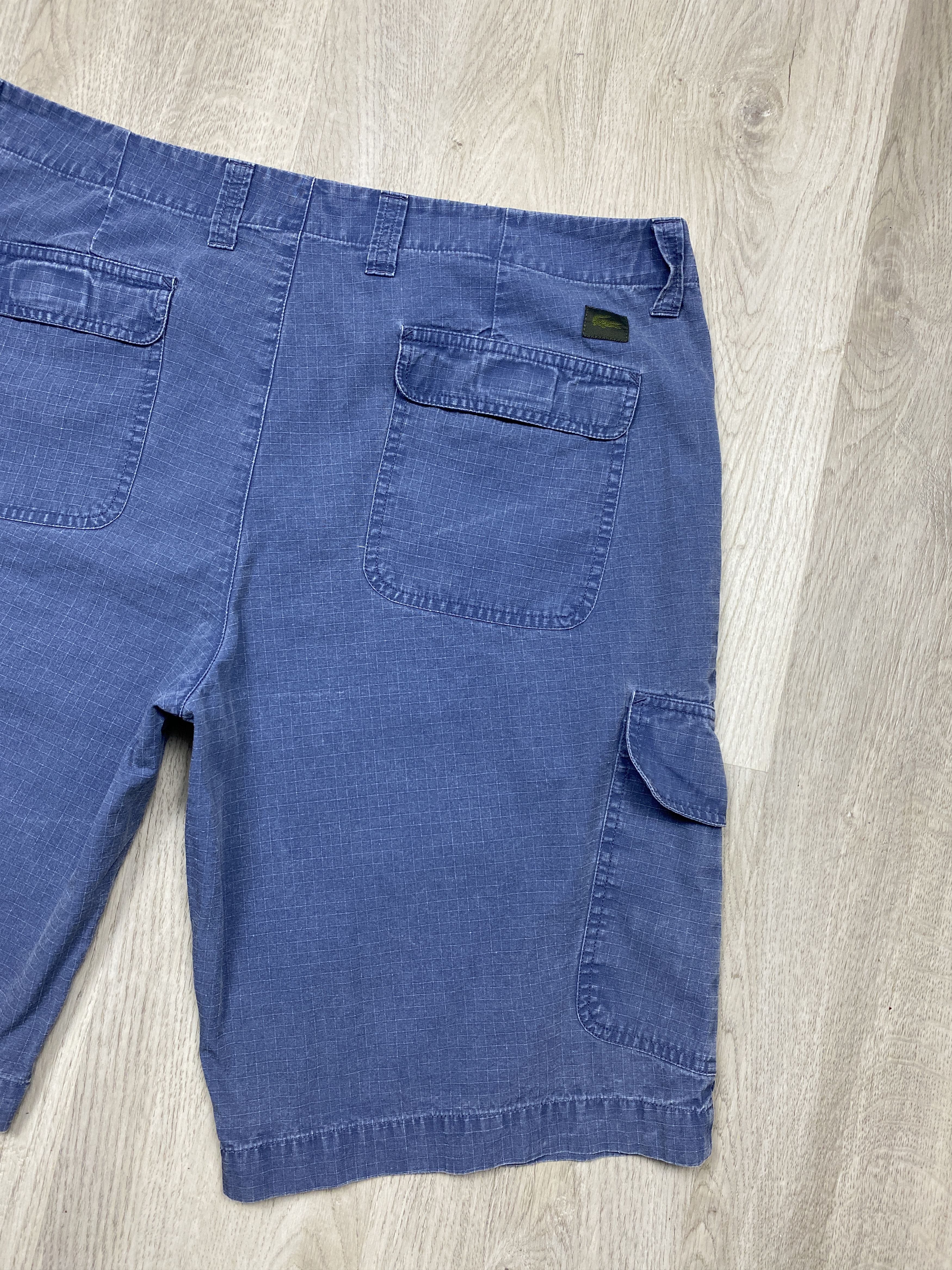 Lacoste × Vintage Lacoste Vintage Mens Cargo Shorts Size US 36 / EU 52 - 8 Thumbnail