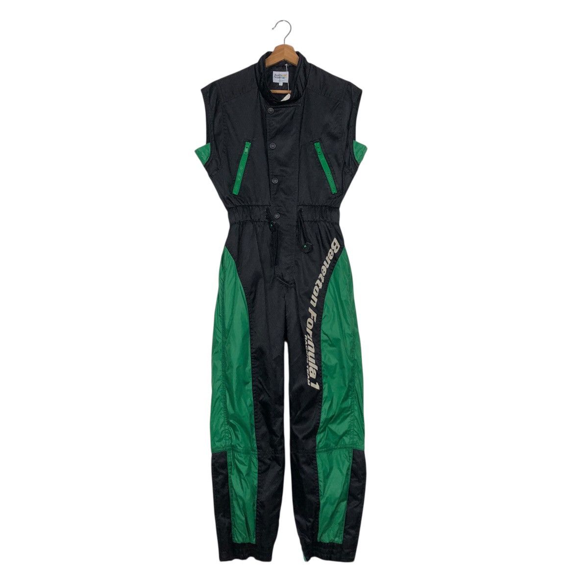 Japanese Brand Vintage Coverall Racing Wear Benetton Formula 1 Issey Miyake Size US 44 / EU 60 - 2 Thumbnail