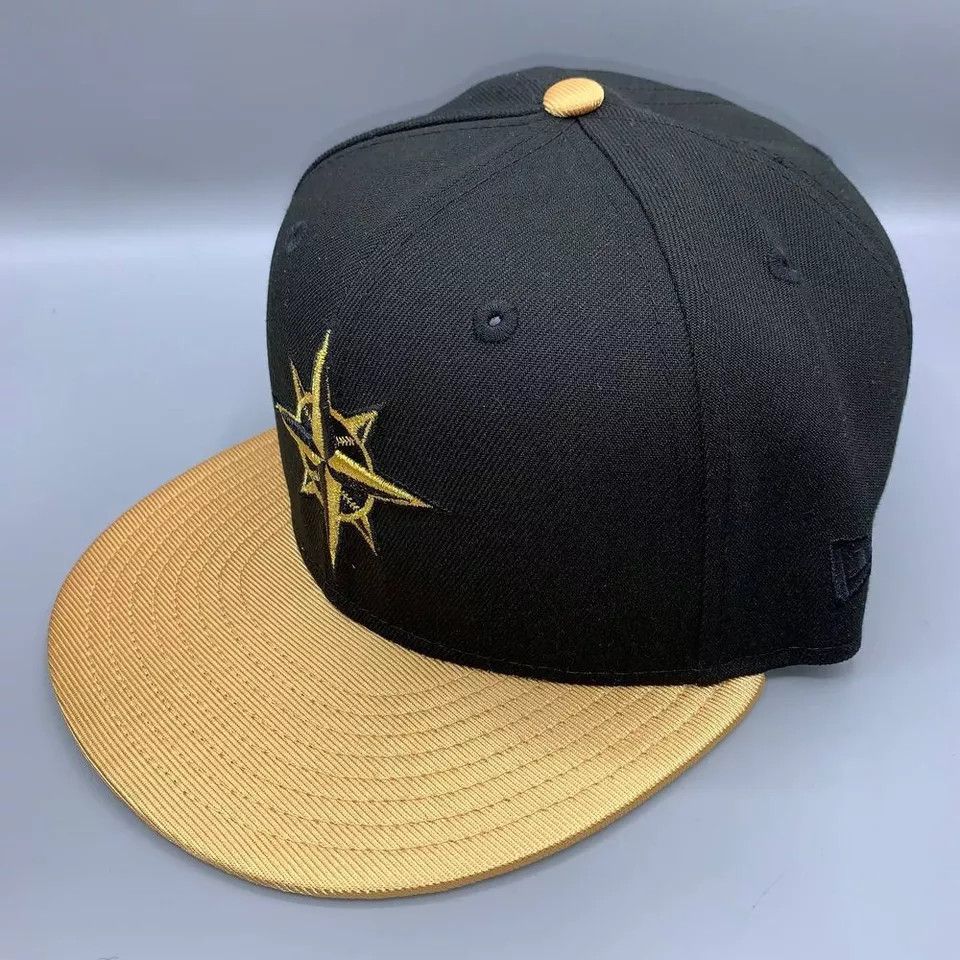 New Era Seattle Mariners Hat Men 7 5/8 20th Anniversary Fitted Cap Size ONE SIZE - 3 Thumbnail
