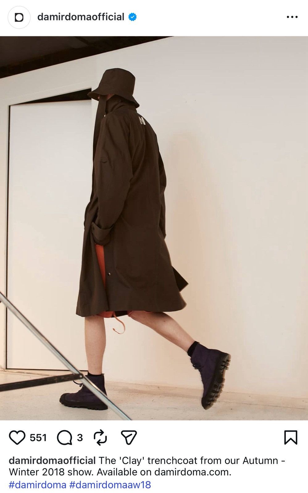 Damir Doma Damir Doma DD ‘CLAY’ AW18 Black Oversize Trench Coat Size US S / EU 44-46 / 1 - 3 Thumbnail