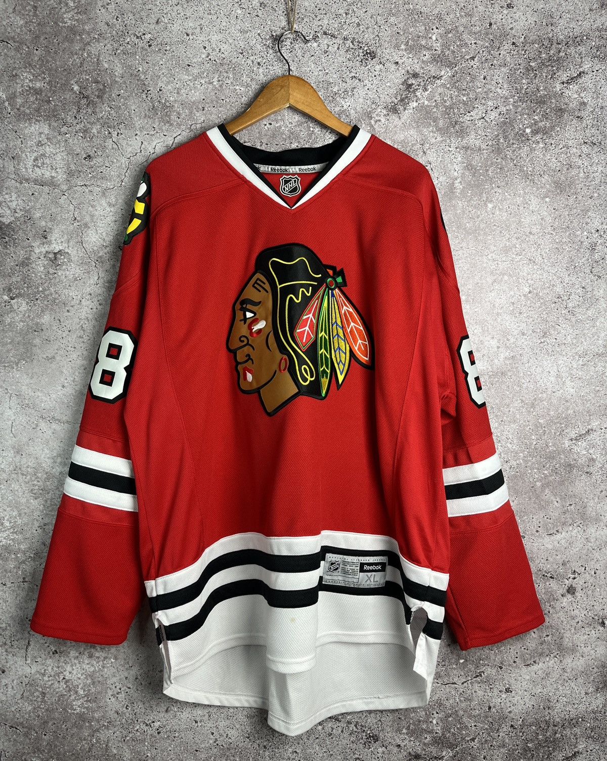 Reebok Chicago Blackhawks Jersey Hockey Shirt NHL Reebok Red Size US XL / EU 56 / 4 - 1 Thumbnail