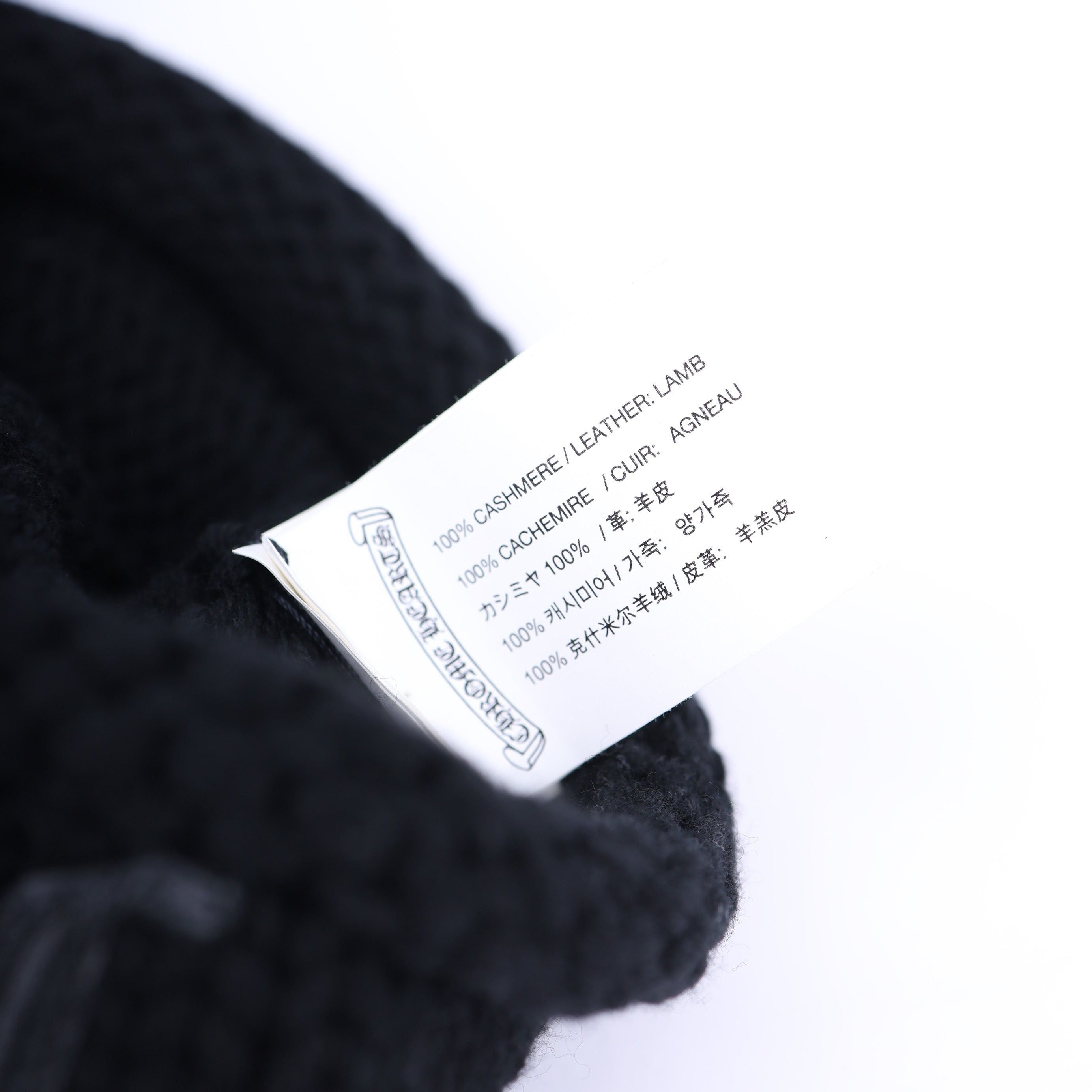 Chrome Hearts CHROME HEARTS CASHMERE FUCK YOU CASHMERE BEANIE Size ONE SIZE - 5 Thumbnail