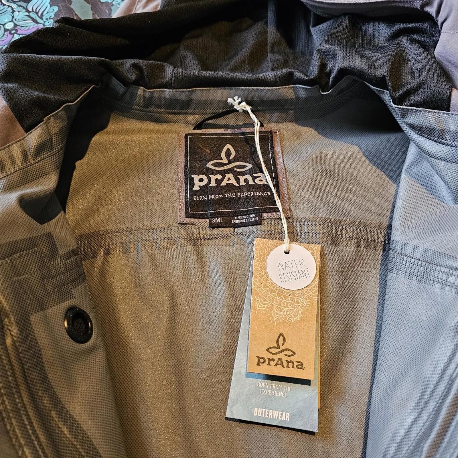Prana Prana Women's Khaki Rain Proof Jacket Size S / US 4 / IT 40 - 3 Thumbnail