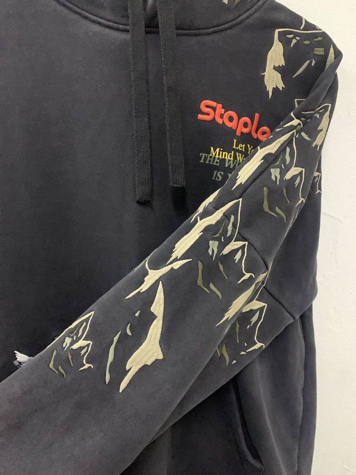 Staple RARE Staple Washed Hoodie Embroidered Size US L / EU 52-54 / 3 - 5 Thumbnail