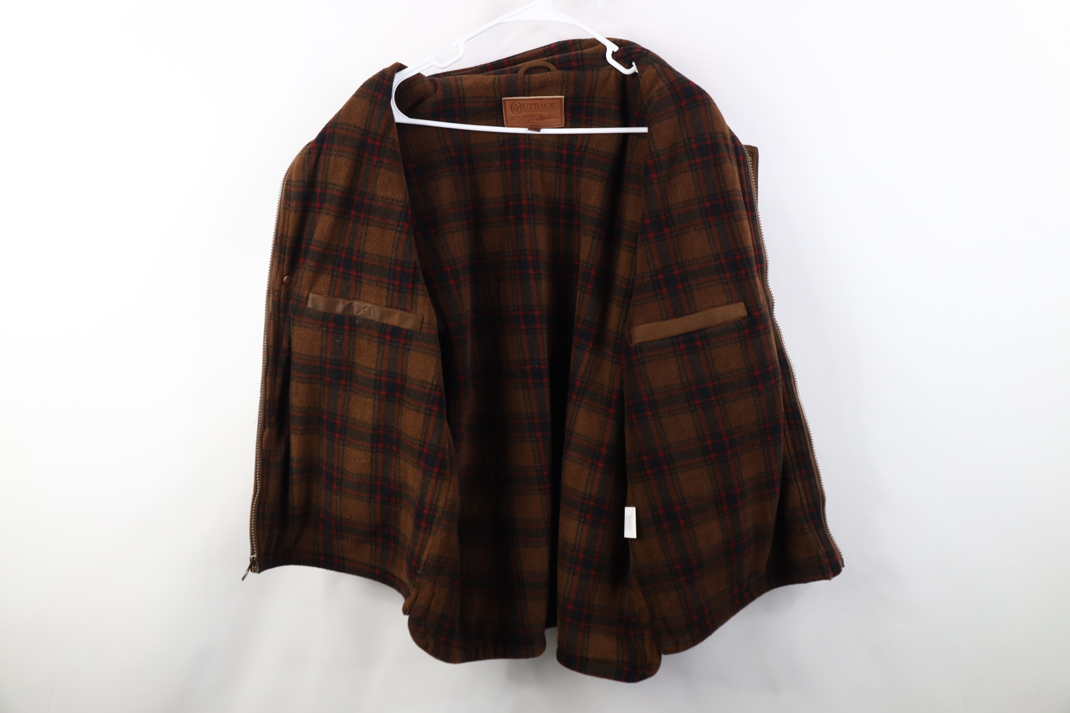 Vintage Vintage Y2K Streetwear Lined Outback Full Zip Vest Jacket Size US L / EU 52-54 / 3 - 8 Thumbnail