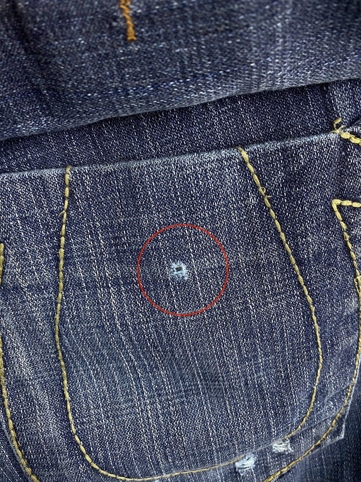 True Religion 🇺🇸 Vintage True Religion Denim Jeans made in USA Size US 34 / EU 50 - 16 Thumbnail