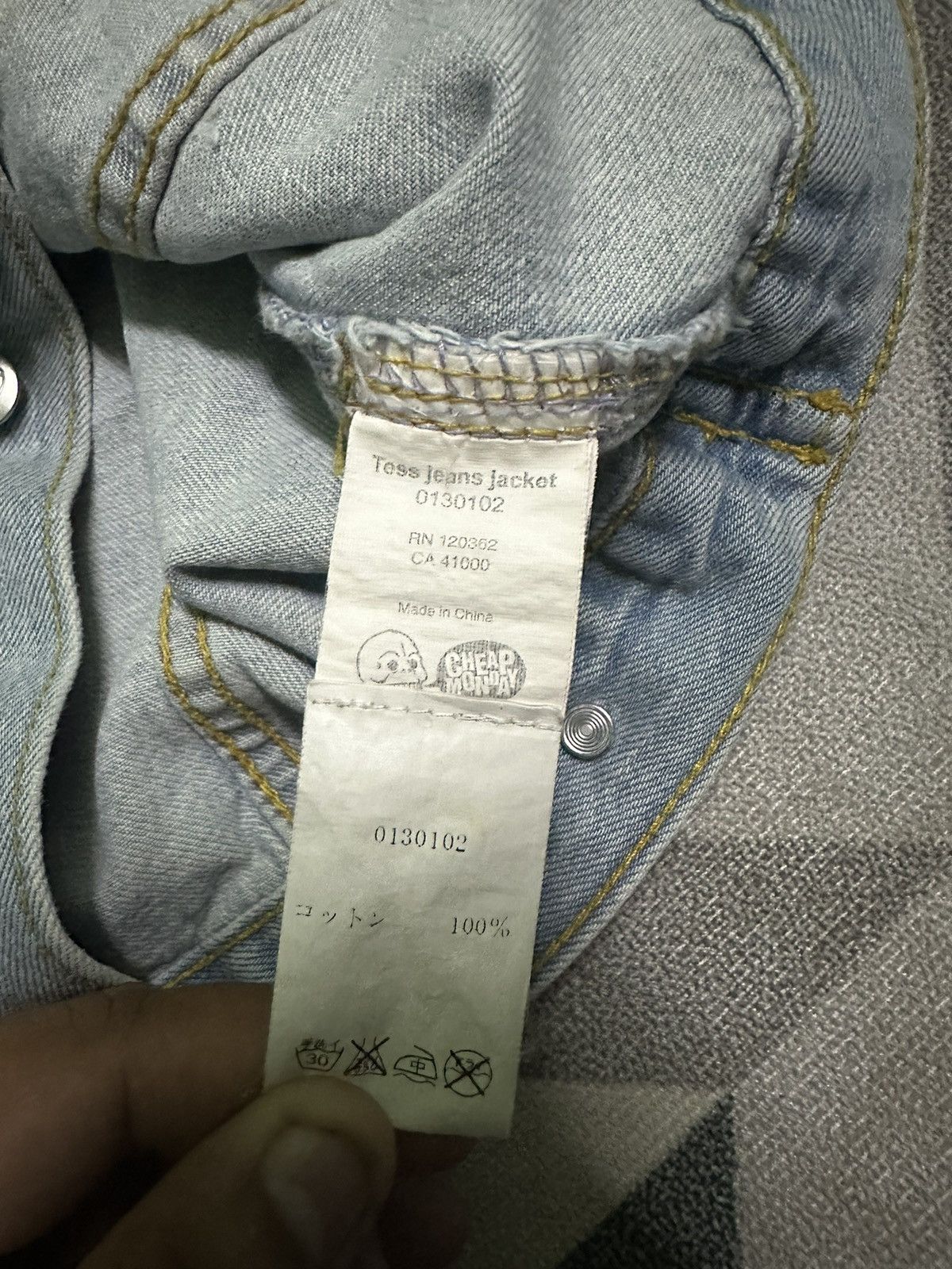 Cheap Monday Cheap monday denim jacket Size S / US 4 / IT 40 - 9 Thumbnail