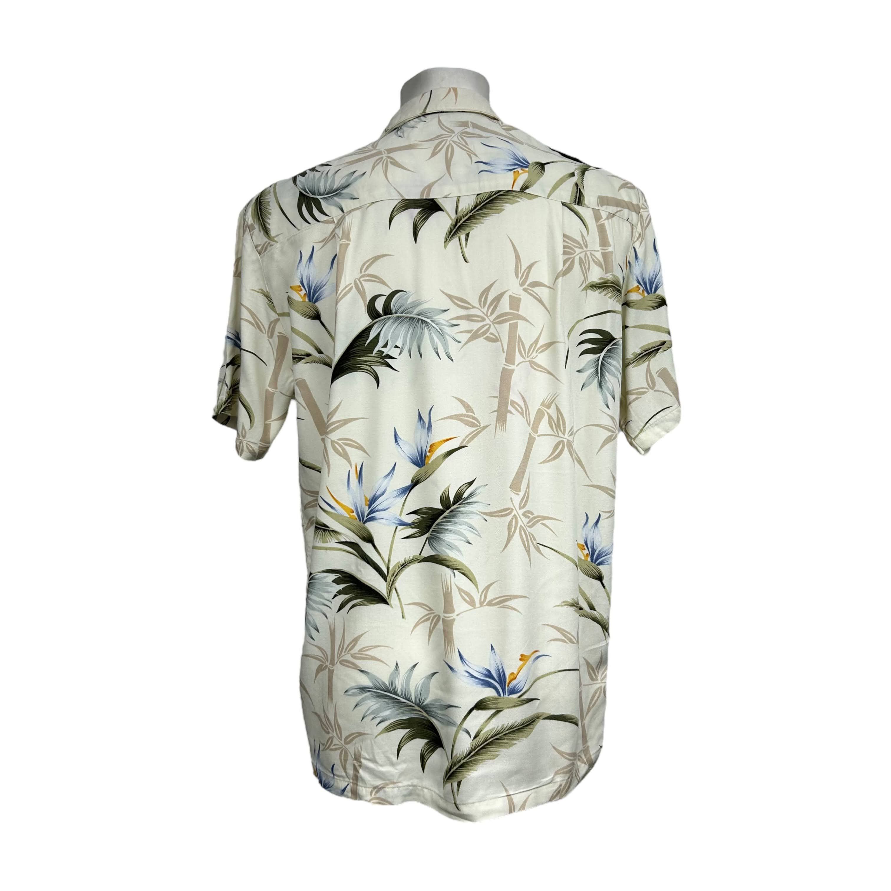 Paradise Found Paradise Found Short Sleeve Cream Hawaiian Floral Shirt S Size US S / EU 44-46 / 1 - 2 Thumbnail