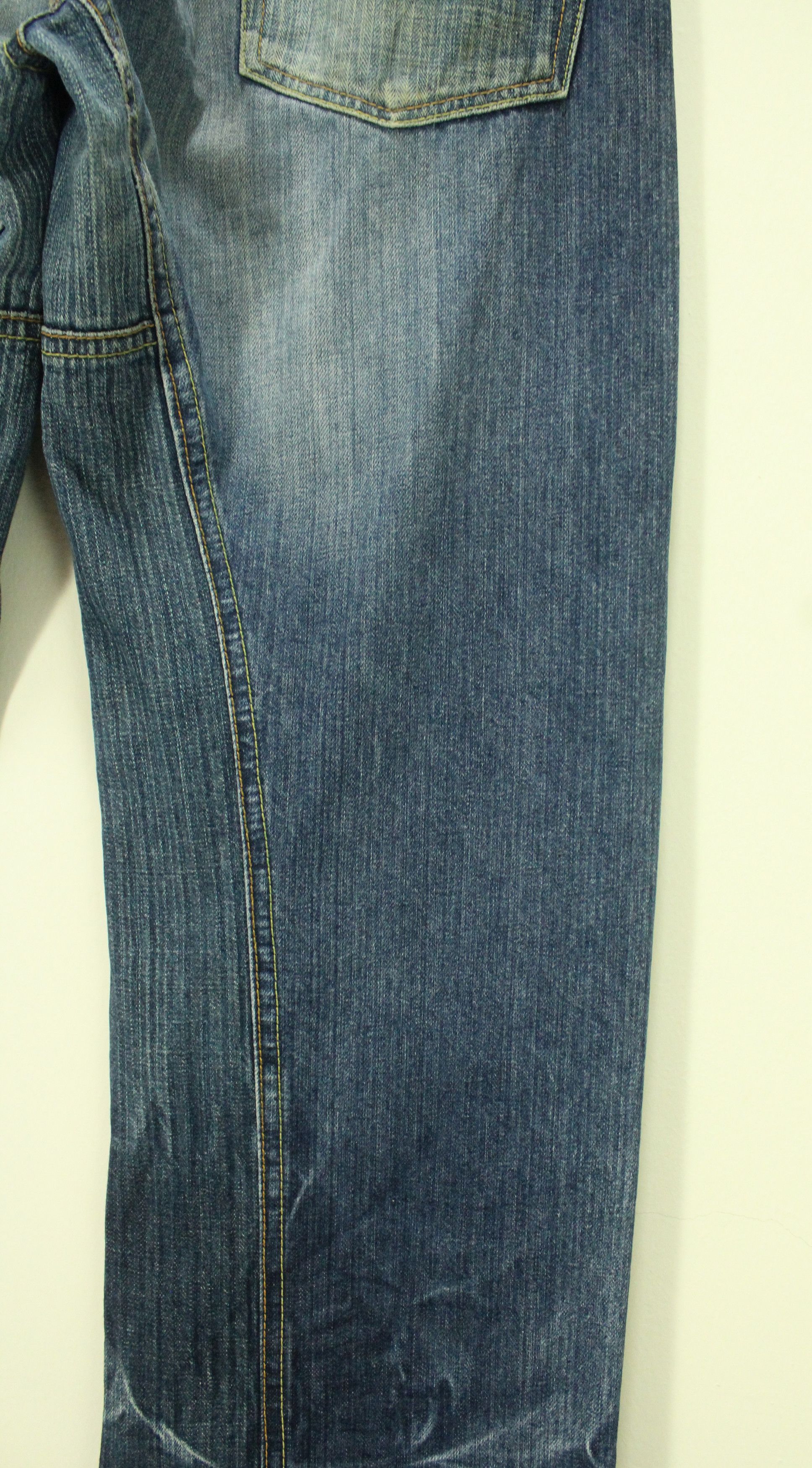 Eternal ETERNAL Denim Distressed Grunge Kapital Style Visvim Size US 32 / EU 48 - 11 Thumbnail