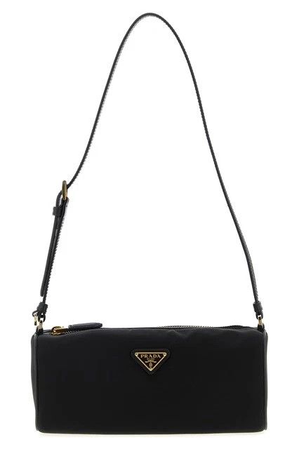 Prada PRADA Black Re-Nylon/Leather Shoulder Bag New And Authentic Size ONE SIZE - 1 Thumbnail