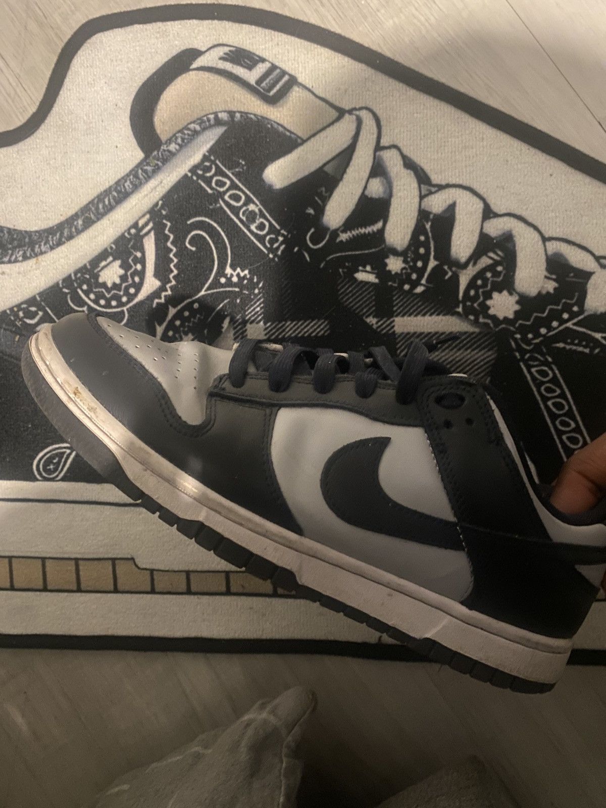 Nike Nike dunks low georgetown Size US 7.5 / EU 40-41 - 2 Thumbnail