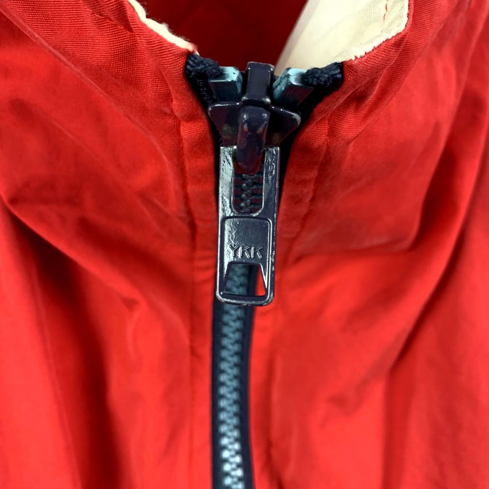 McGregor VINTAGE McGregor Red Coaches Jacket Zipper Hood Large Jacket Mens Size US L / EU 52-54 / 3 - 3 Thumbnail