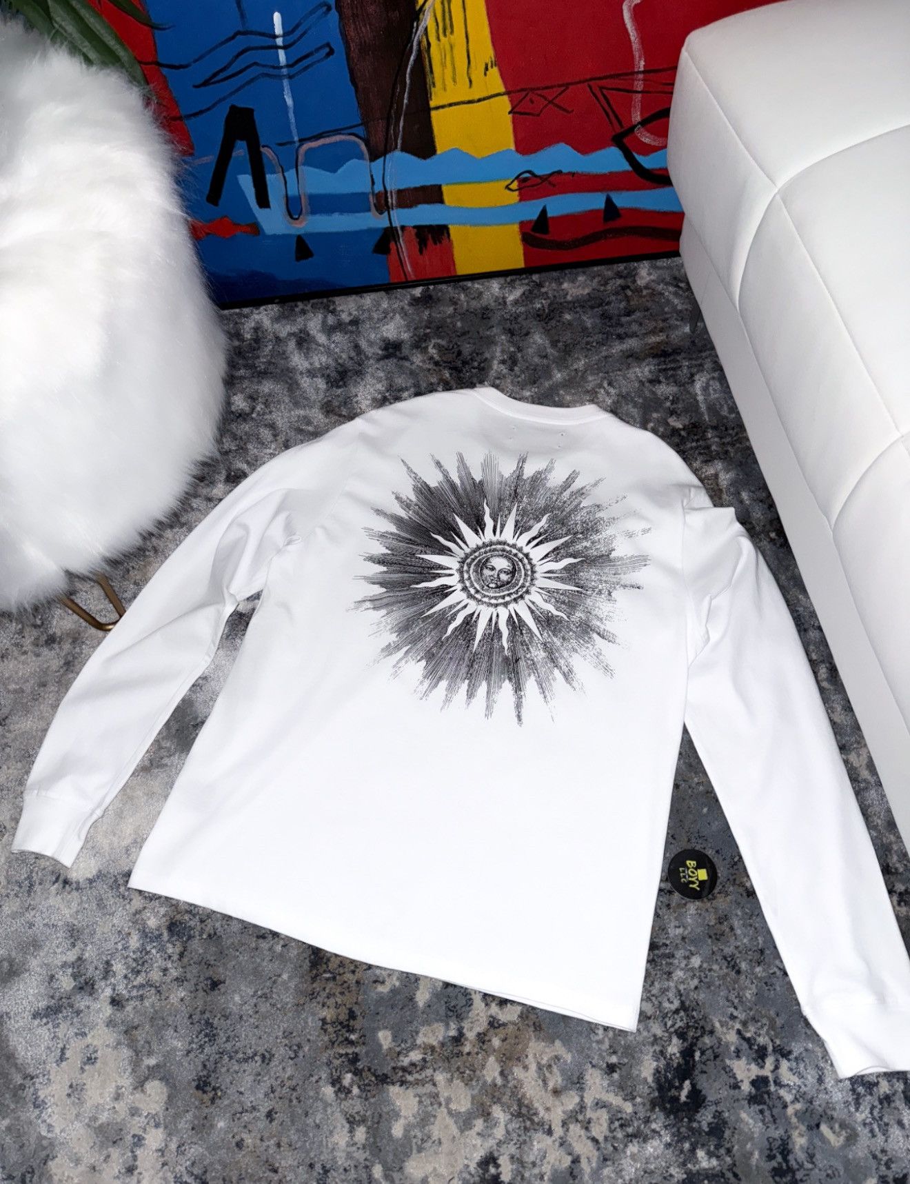 Amiri Amiri logo long sleeve t shirt Size US M / EU 48-50 / 2 - 2 Thumbnail