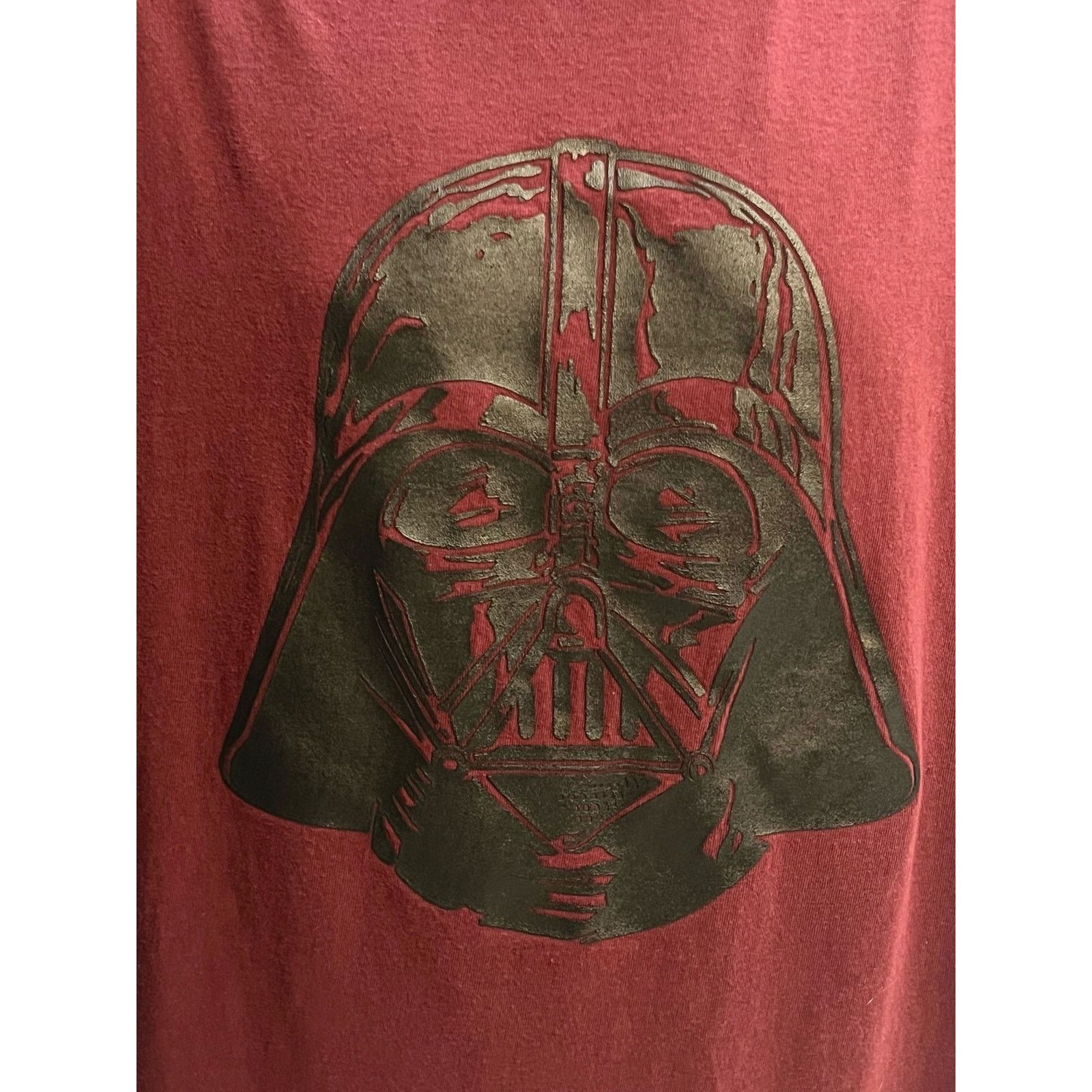 Star Wars Star Wars Darth Vader Graphic T-Shirt XL Maroon Sithlord Tee Size US XL / EU 56 / 4 - 4 Thumbnail