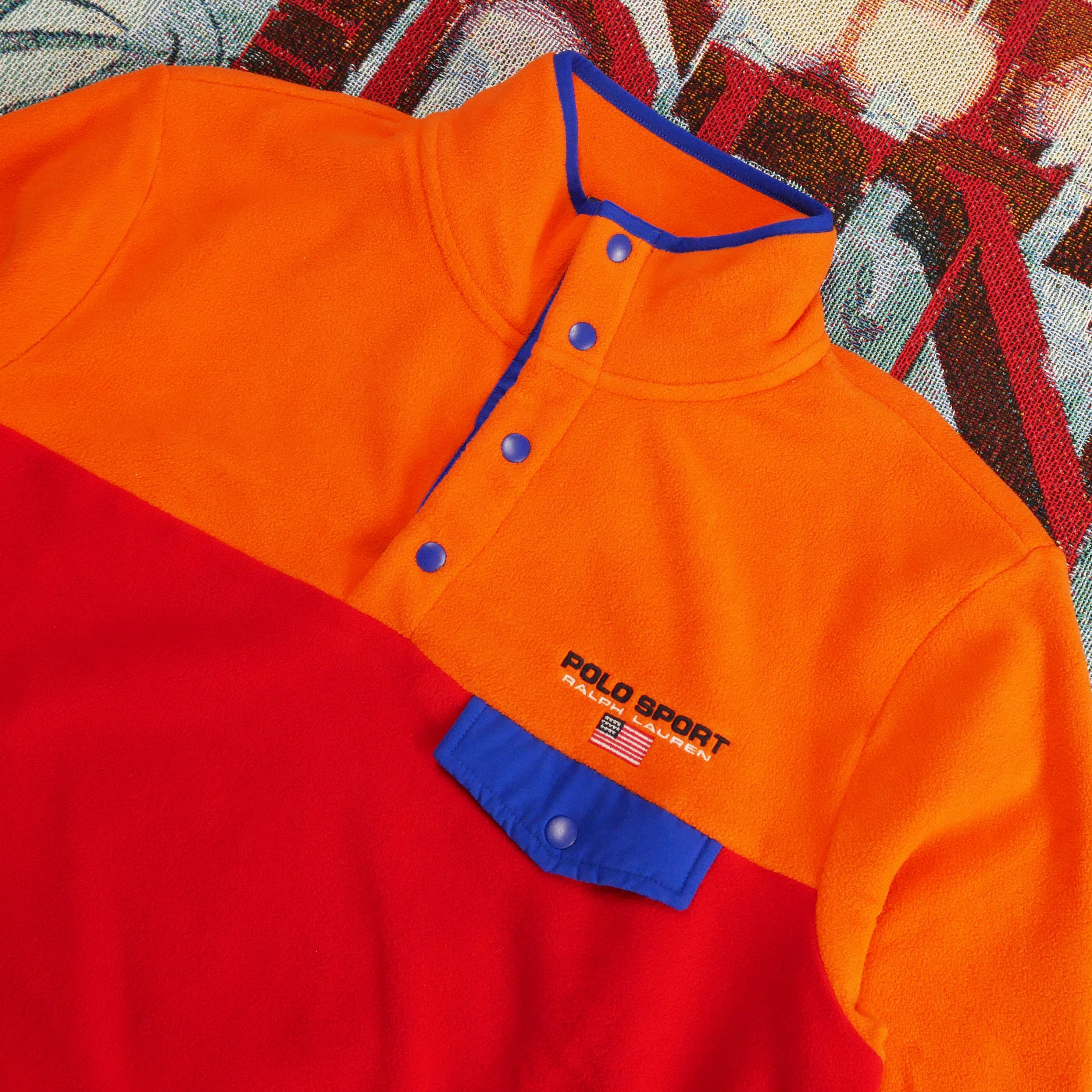 Polo Ralph Lauren Ralph Lauren Polo Sport Color Block Fleece Sweatshirt Size US M / EU 48-50 / 2 - 2 Thumbnail