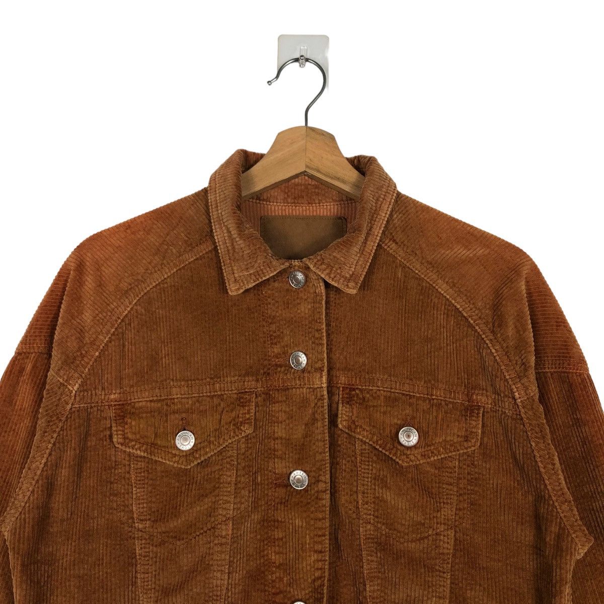 Japanese Brand 🔥American Holic Biker Corduroy Cropped Jacket Size US XS / EU 42 / 0 - 3 Thumbnail