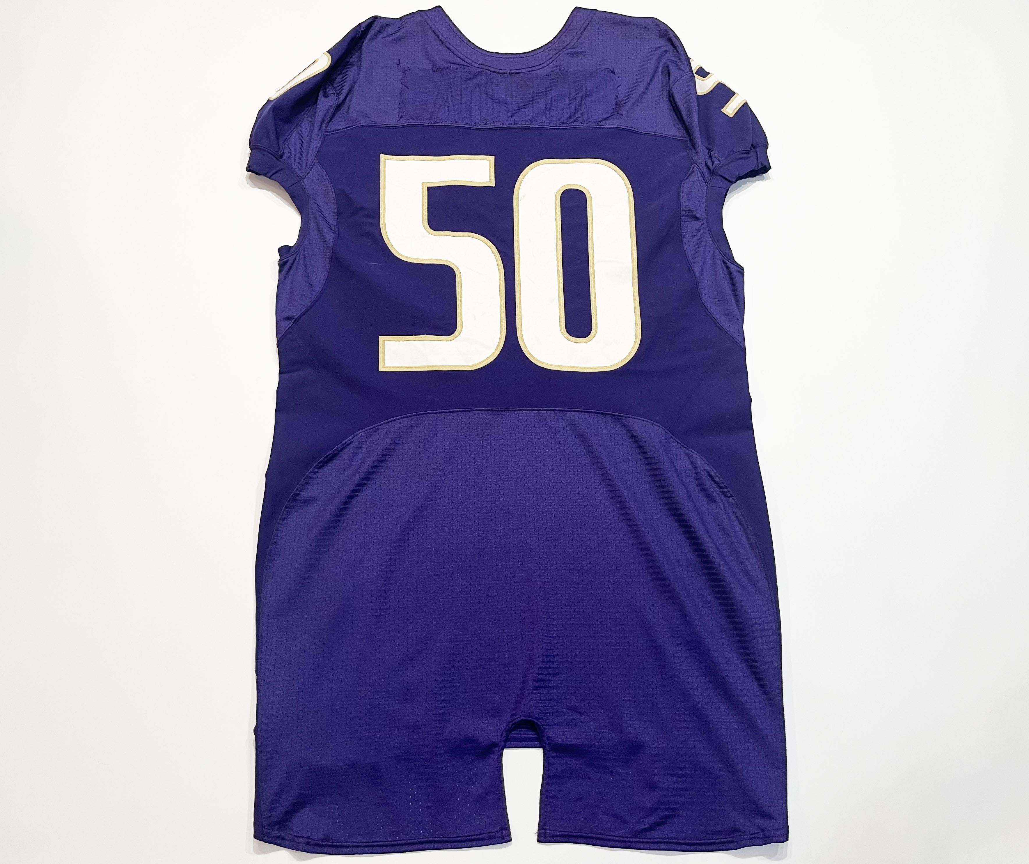 Nike Nike Washington Huskies #50 NCAA Football Game Jersey Size US L / EU 52-54 / 3 - 5 Thumbnail