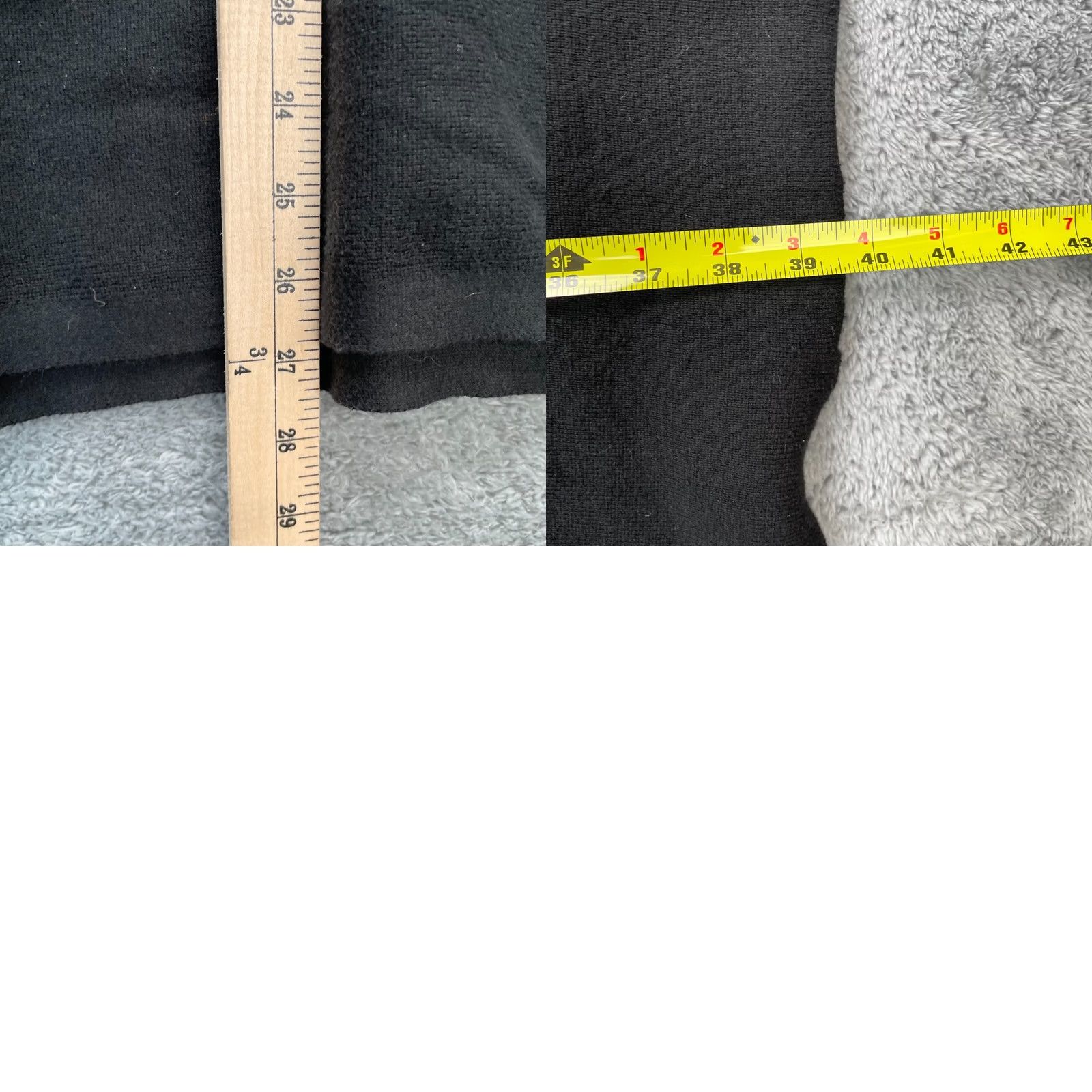 Banana Republic Banana Republic Sweater Women Black Poncho Cotton Mock Neck Quarter Zip Boho Size ONE SIZE - 8 Thumbnail