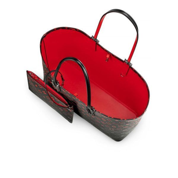 Christian Louboutin o1s1wg111124 Size: OS/Cabata Calf PLo in Black Size ONE SIZE - 5 Thumbnail