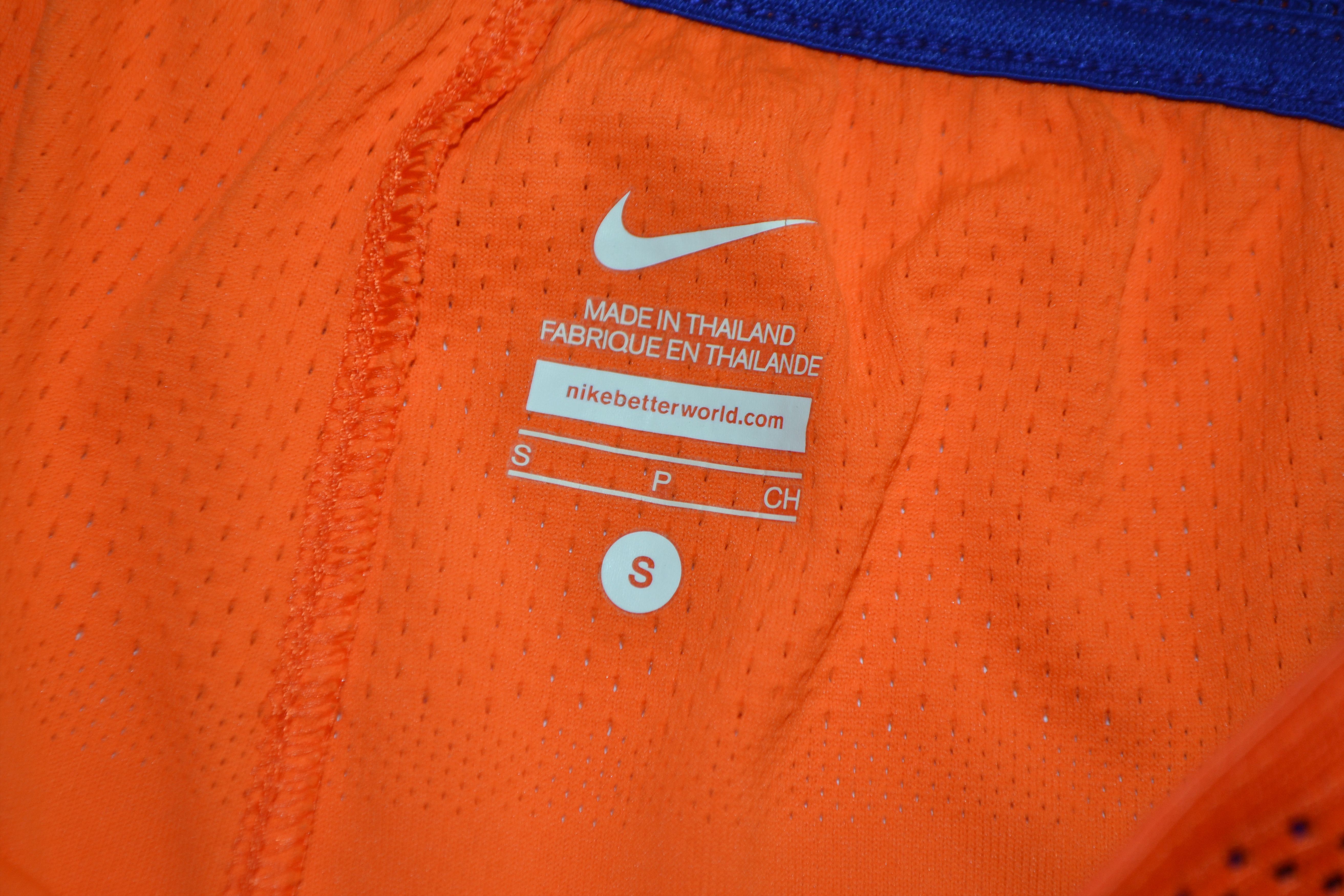 Nike AUTHENTIC Netherlands 2016 2017 Football Shorts Soccer Size US 30 / EU 46 - 3 Thumbnail