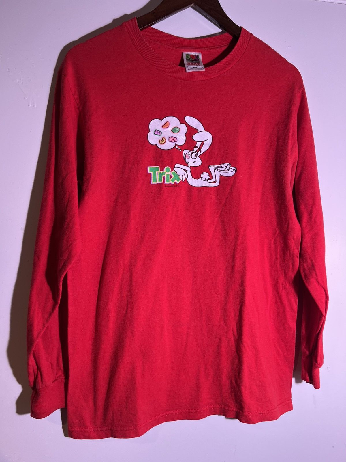 Vintage 90’s 2000’s Y2K VTG Vintage Trix Bunny Kids Cereal Retro Tee Size US M / EU 48-50 / 2 - 1 Thumbnail
