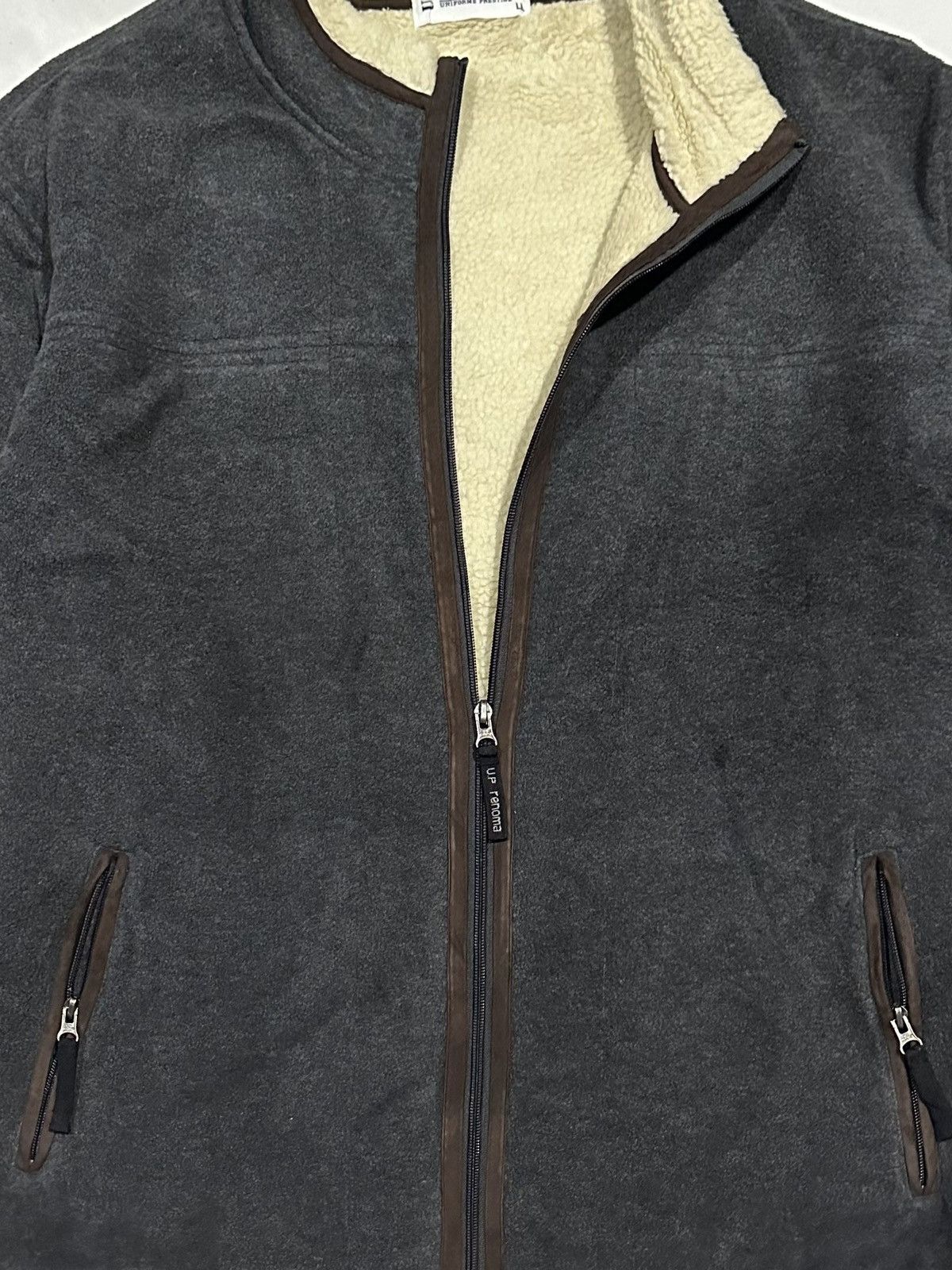 Renoma VINTAGE UP RENOMA SUEDE SHEEPSKIN JACKET WINTER Size US M / EU 48-50 / 2 - 6 Thumbnail