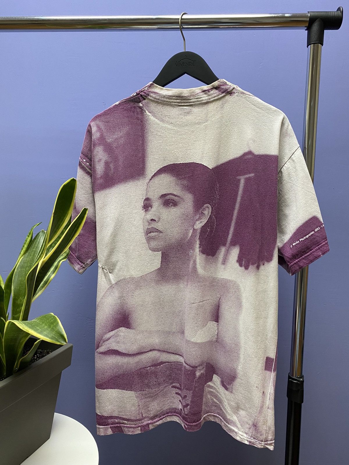 Band Tees Vintage 1993 Sierra Teez Girl Portrait Allover Print Tee Size US XL / EU 56 / 4 - 25 Thumbnail